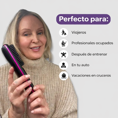 Numoya Cepillo alisador portátil - GoBrush PRO