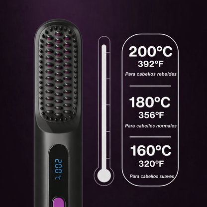 Numoya Cepillo alisador portátil - GoBrush PRO