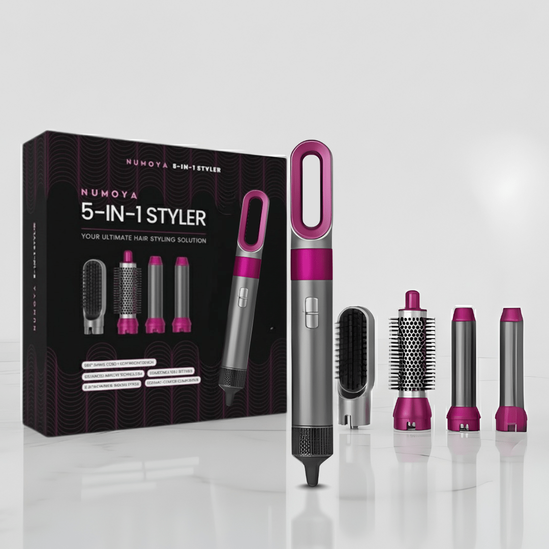 Numoya 5 en 1 Airstyler: tu solución definitiva para peinar tu cabello