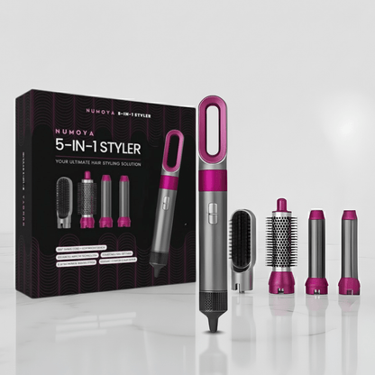 Numoya 5 en 1 Airstyler: tu solución definitiva para peinar tu cabello