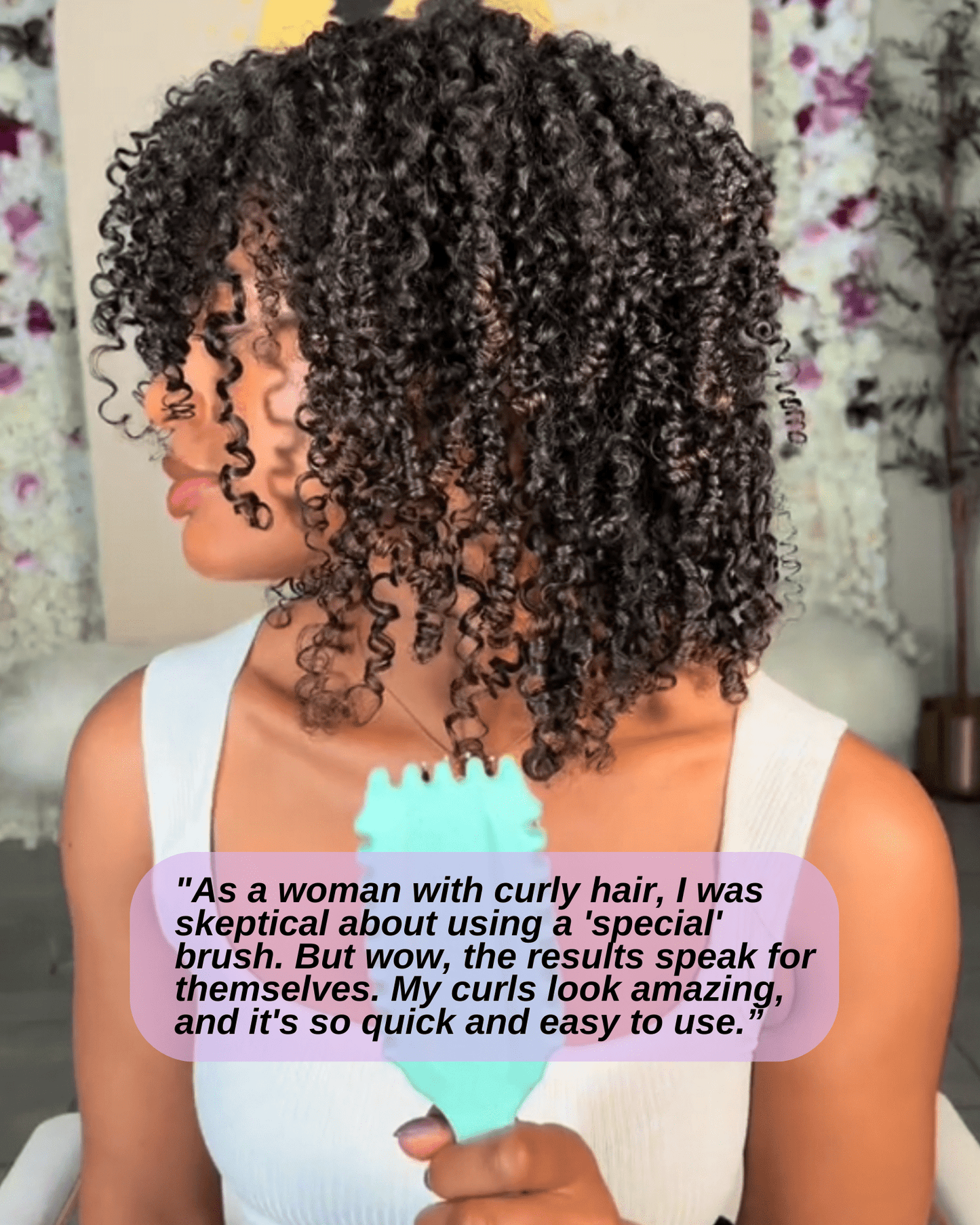 Numoya - Cepillo para definir rizos