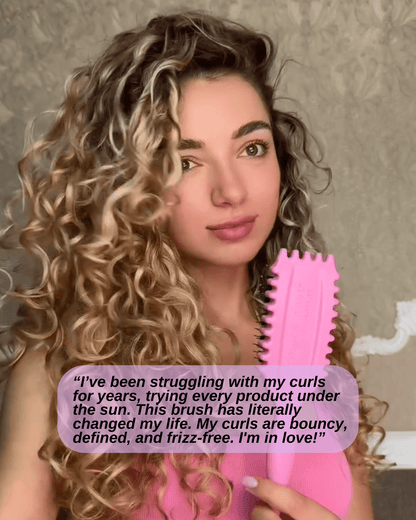 Numoya - Cepillo para definir rizos
