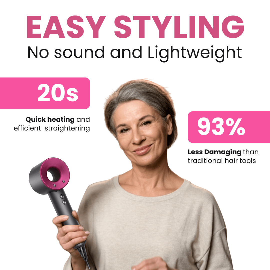 Numoya - Secador de pelo Lunair 5 en 1