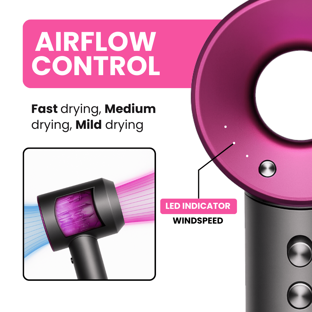 Numoya - Secador de pelo Lunair 5 en 1