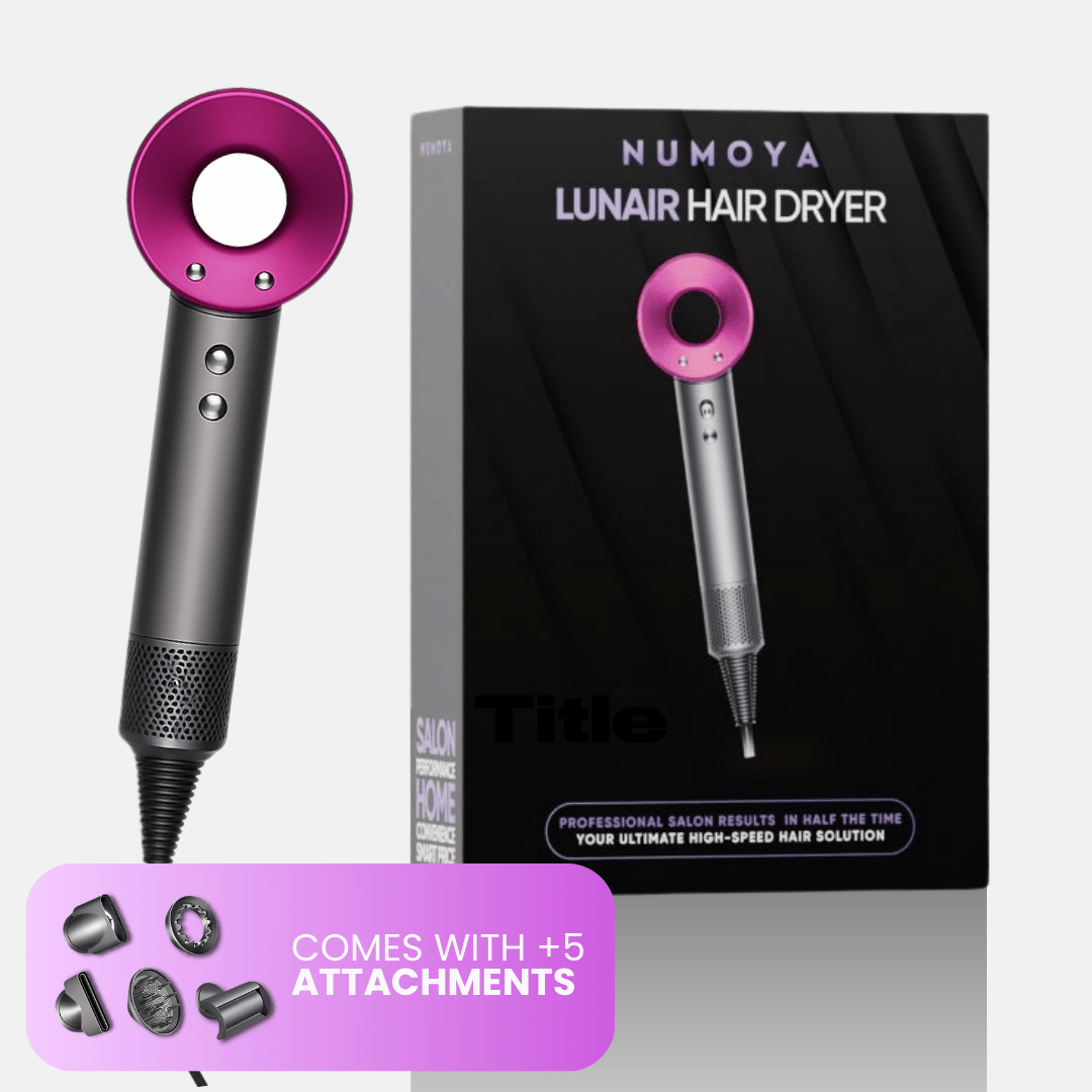 Numoya - Secador de pelo Lunair 5 en 1